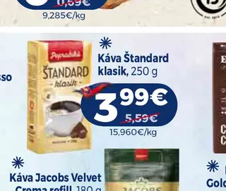 Káva Štandard klasik 250 g