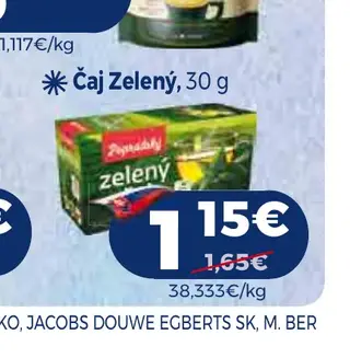 Čaj Zelený 30 g