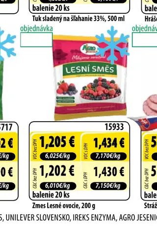 Zmes Lesné ovocie, 200 g