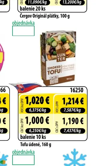 Tofu údené, 160 g