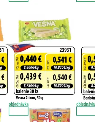 Vesna Citrón, 50 g