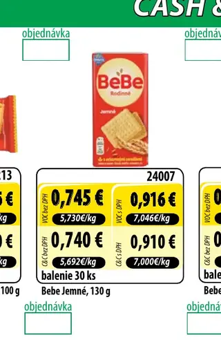 Bebe Jemné, 130 g