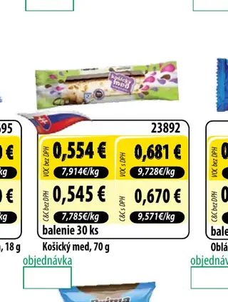 Košický med, 70 g