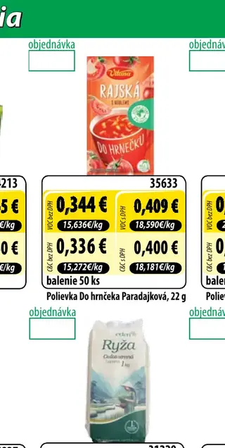 Polievka Do hrnčeka Paradajková, 22 g