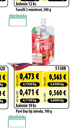 Pyré Day Up Jahoda, 100 g