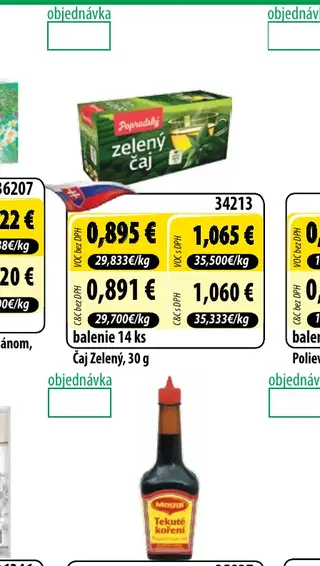 Čaj Zelený, 30 g