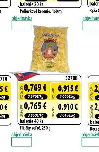 Fliačky veľké, 250 g