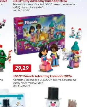 LEGO Friends Adventný kalendár 2026