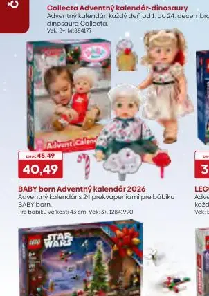 BABY born Adventný kalendár 2026