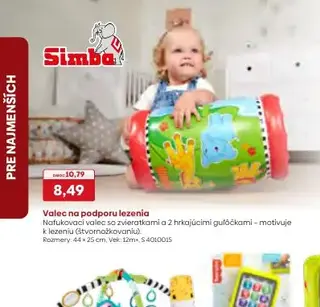 Valec na podporu lezenia