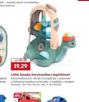 Little Smoby Korytnačka s loptičkami