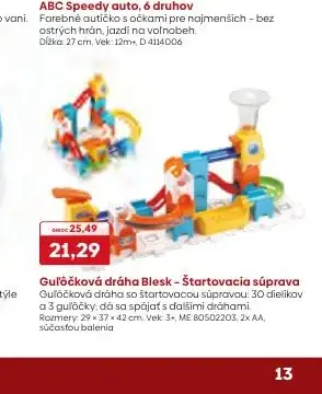 Guľôčková dráha Blesk - Štartovacia súprava