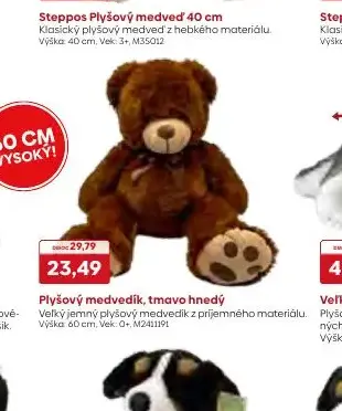 Plyšový medvedík, tmavo hnedý