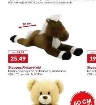 Steppos Plyšový kôň