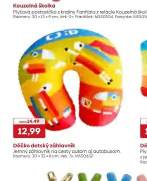 Déčko detský záhlavník
