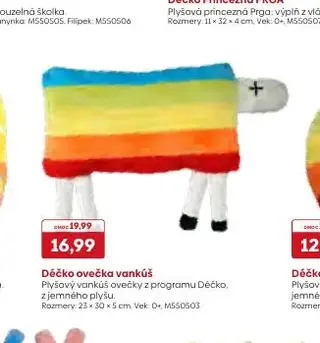 Déčko ovečka vankúš