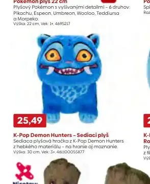 K-Pop Demon Hunters – Sediaci plyš