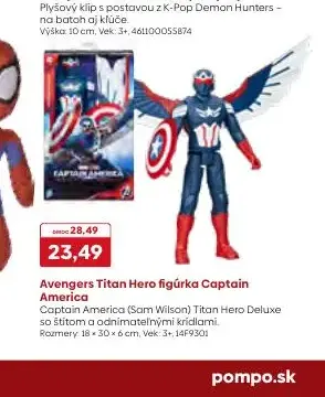 Avengers Titan Hero figúrka Captain America