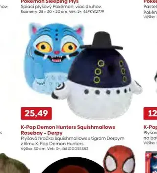 K-Pop Demon Hunters Squishmallows Rosebay - Derpy