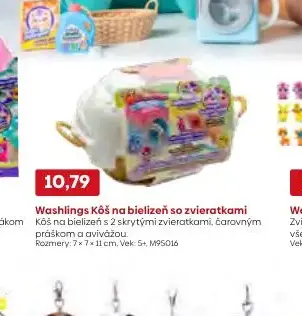 Washlings Kôš na bielizeň so zvieratkami