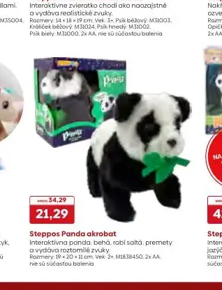 Steppos Panda akrobat