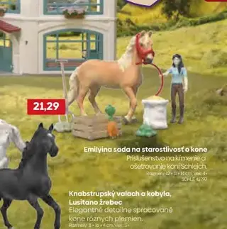 Schleich Emilyina sada na starostlivosť o kone
