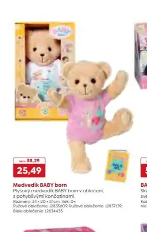 Medvedík BABY born