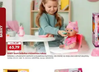 BAby born bábika s kúzelnou rukou