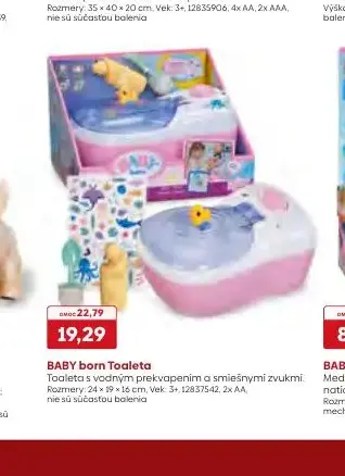 BABY born Toaleta