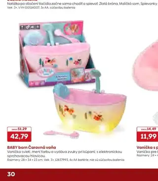 BABY born Čarovná vaňa