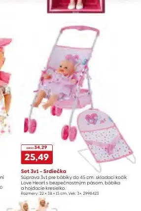 Set 3v1 – Srdiečka