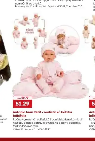 Antonio Juan Petit - realistická bábätko