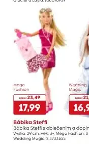 Bábika Steffi s oblečením a doplnkami Mega Fashion