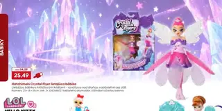 Hatchimals Crystal Flyer lietajúca bábika