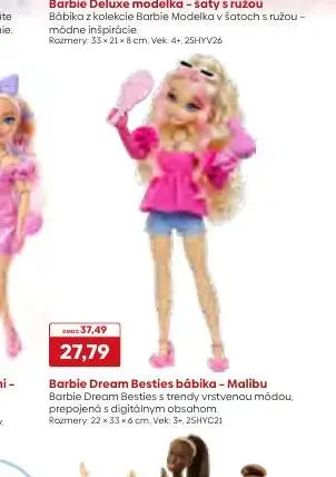 Barbie Dream Besties bábika – Malibu