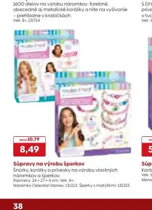 Súpravy na výrobu šperkov