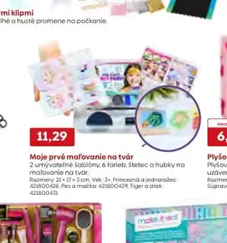 Moje prvé maľovanie na tvár