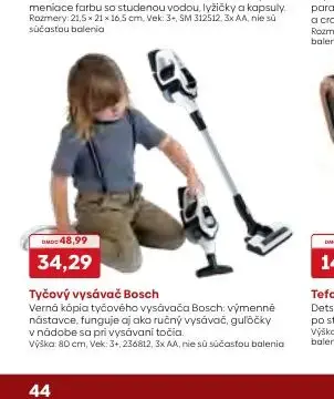 Tyčový vysávač Bosch