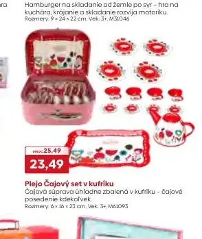 Plejo Čajový set v kufríku