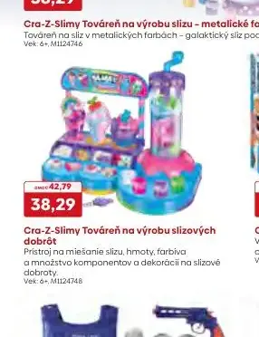 Cra-Z-Slimy Továreň na výrobu slizových dobrôt