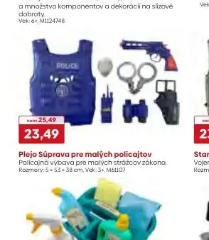 Plejo Súprava pre malých policajtov