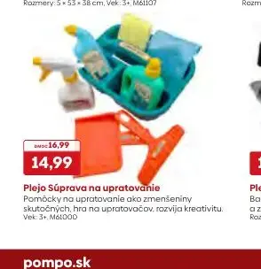 Plejo Súprava na upratovanie