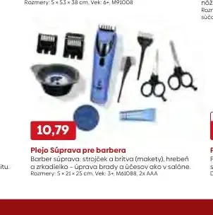 Plejo Súprava pre barbera