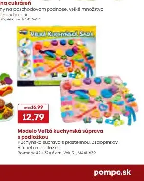 Modelo Veľká kuchynská súprava s podložkou