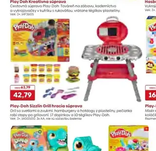 Play-Doh Sizzlin Grill hracia súprava