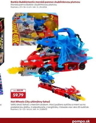 Hot Wheels City ultimátny ťahač
