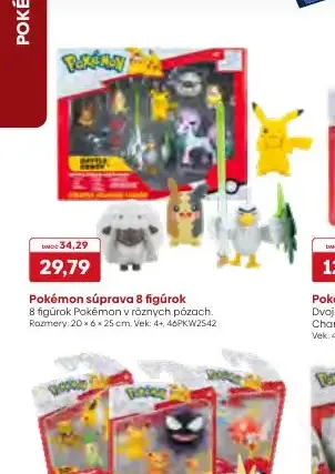 Pokémon súprava 8 figúrok