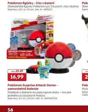 Pokémon Surprise Attack Game – samostatné balenie