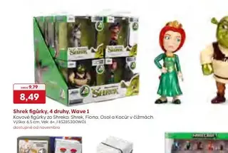 Shrek figúrky, 4 druhy, Wave 1