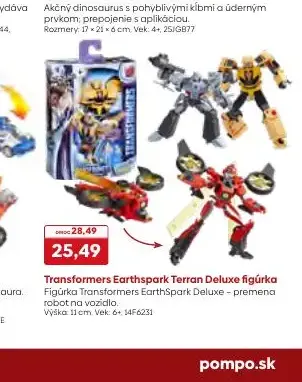 Transformers Earthspark Terran Deluxe figúrka